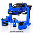 Kit Oficina Mecânica Pro Scale — Diorama 1:24 — Elevador + Acessórios — BrincAuto